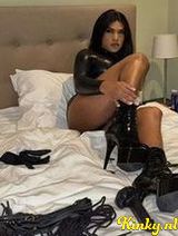 Luciana - Ebony goddess dominatrix, big cock
