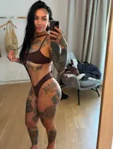 Tania - DEEP TRHOAT, Colombian, tattoo, partygirl, porn