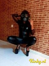 Kamila - Brazilian ts very hot XL parts,boots and latex