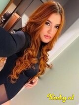 Cristal - Redheads do it the best.