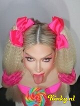 Chanel - latin human doll with big cock