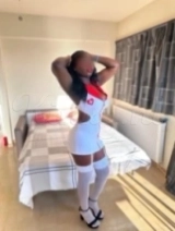 Vicky - Sexy Seductive Ebony Black Girl With Natural Body