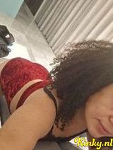 Cleo - sensual erotic masseuse on a table