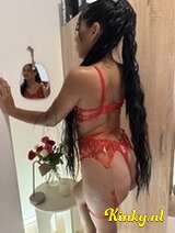 Estefany - Young brunette latina good trio