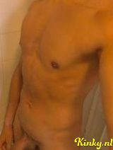 Gage - long tongue and long wide cock