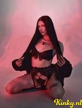 Milana - Sexy brunette, predator's look