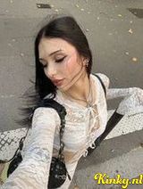 Milana - Sexy brunette, predator's look