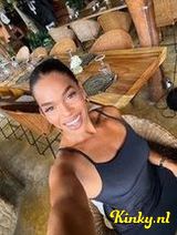 Priscila - Brunette girl at home, fulfilling fantasies